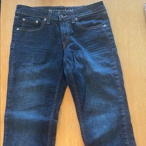 Dark Blue Denim Jeans